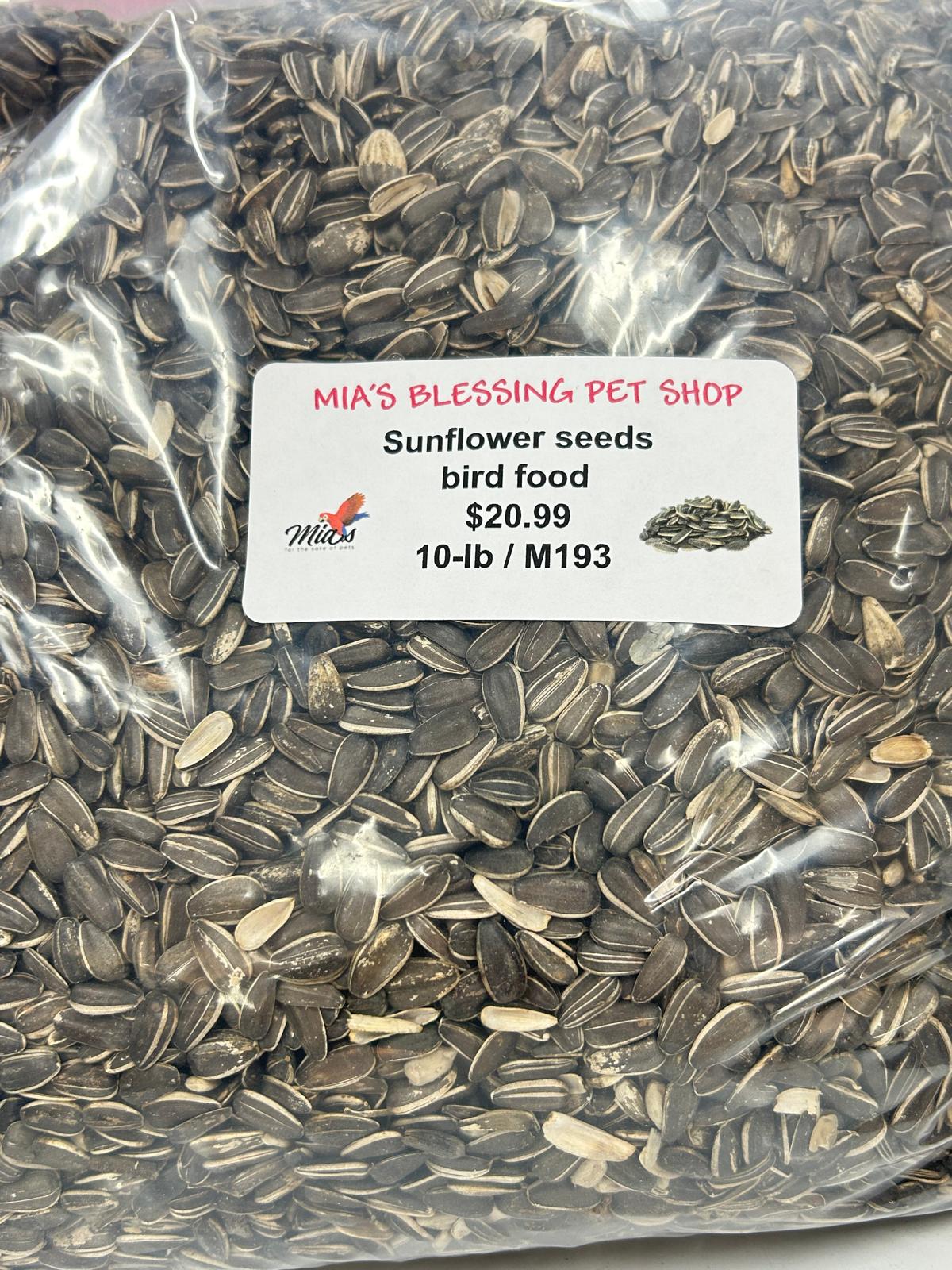 M193 Sunflower Seed Bird Food 10 Lb