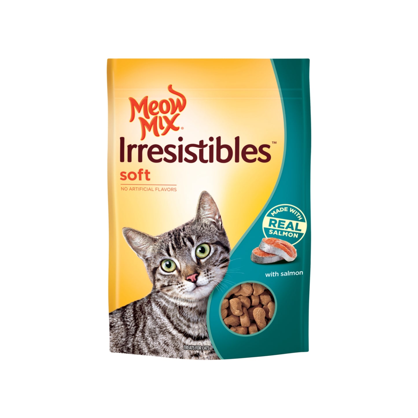 Meow Mix Irresistibles Cat Treat (Salmon Flavor)
