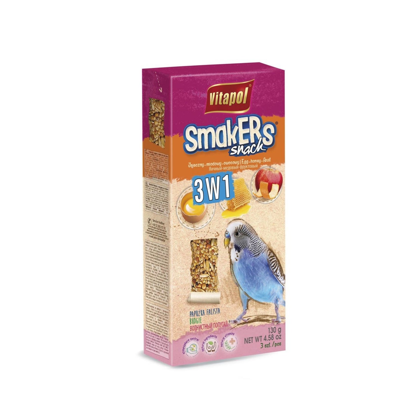 Vitapol Smackers Egg Snacks. (For Canary )