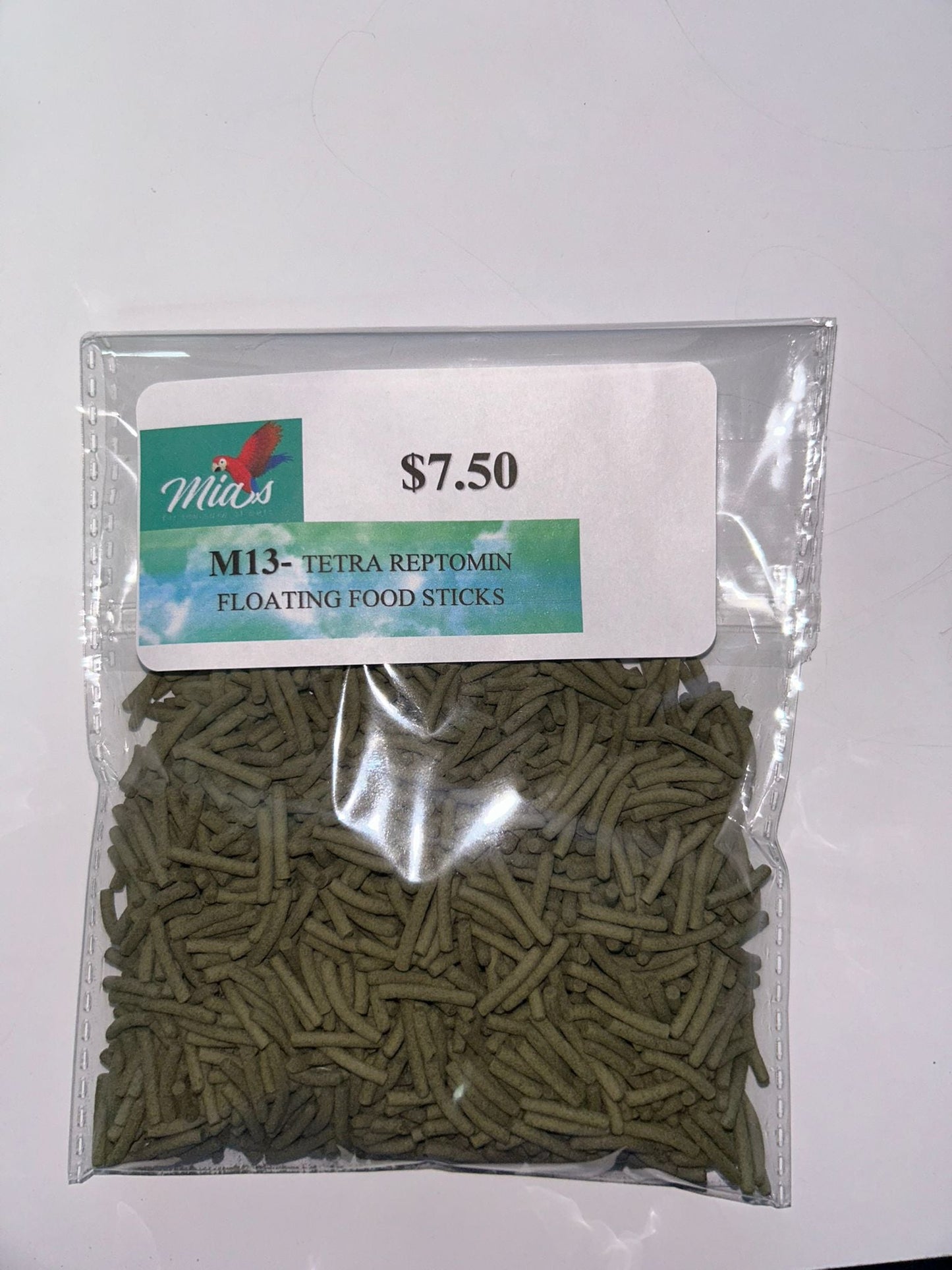 M13 Mia's Tetra Reptomin Floating Food Sticks