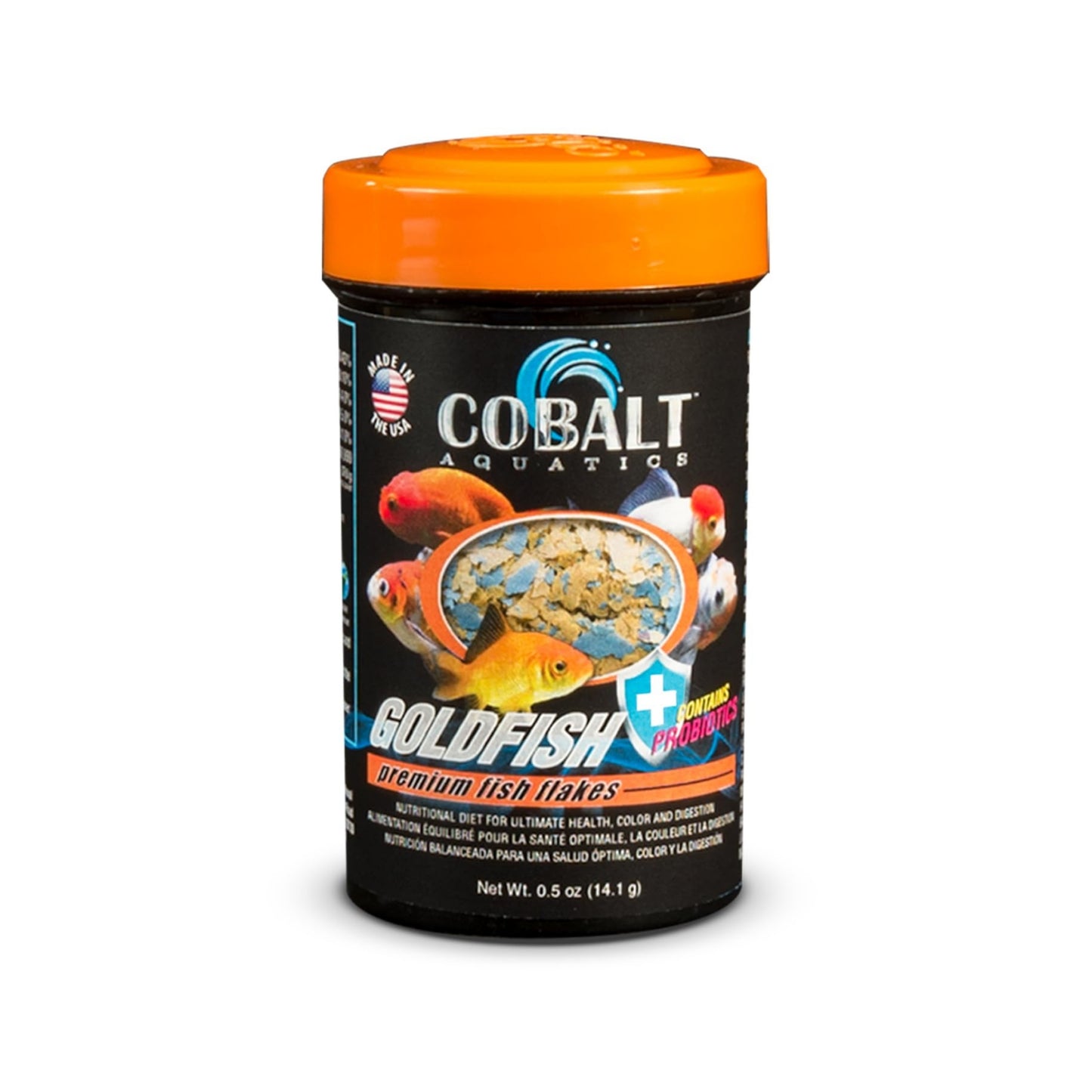Colbalt Goldfish Premium Fish Flakes 0.5oz