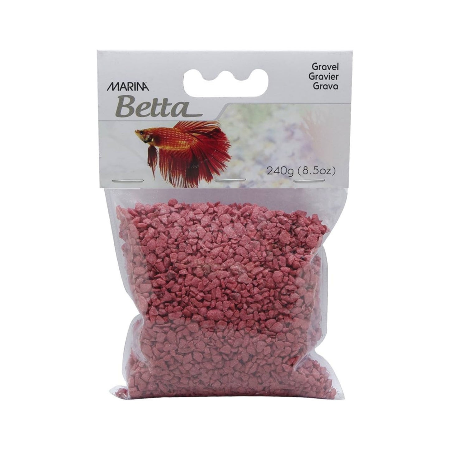 Marina Betta Red Gravel 8.5oz