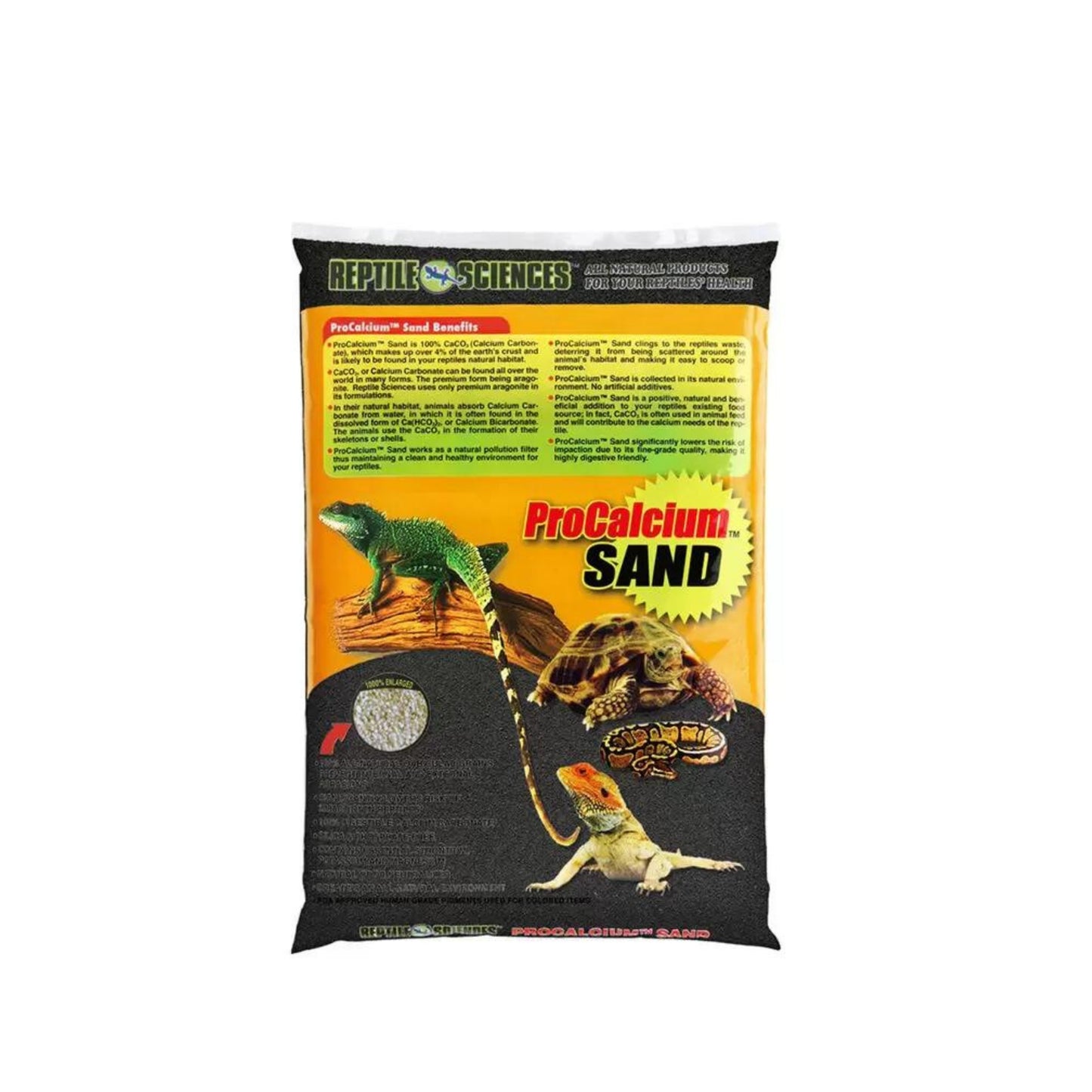Reptile Sciences Procalcium Sand Black
