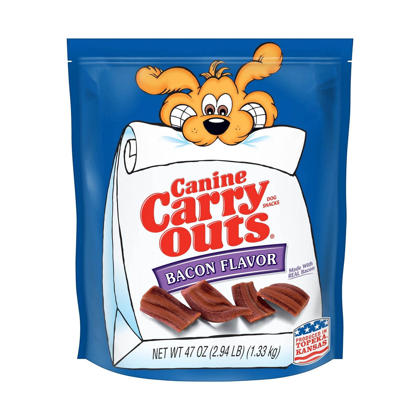 Canine Carry Outs Bacon Flavor