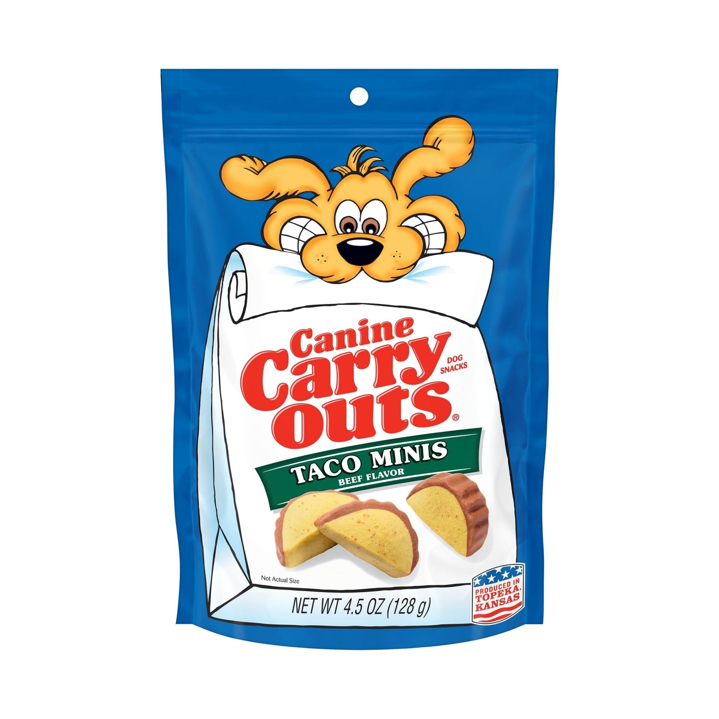 Canine Carry Outs Taco Minis Beef Flavor