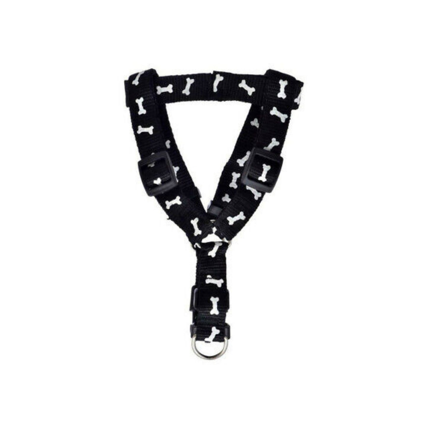 GKC Dog Harness Blk/ White Small