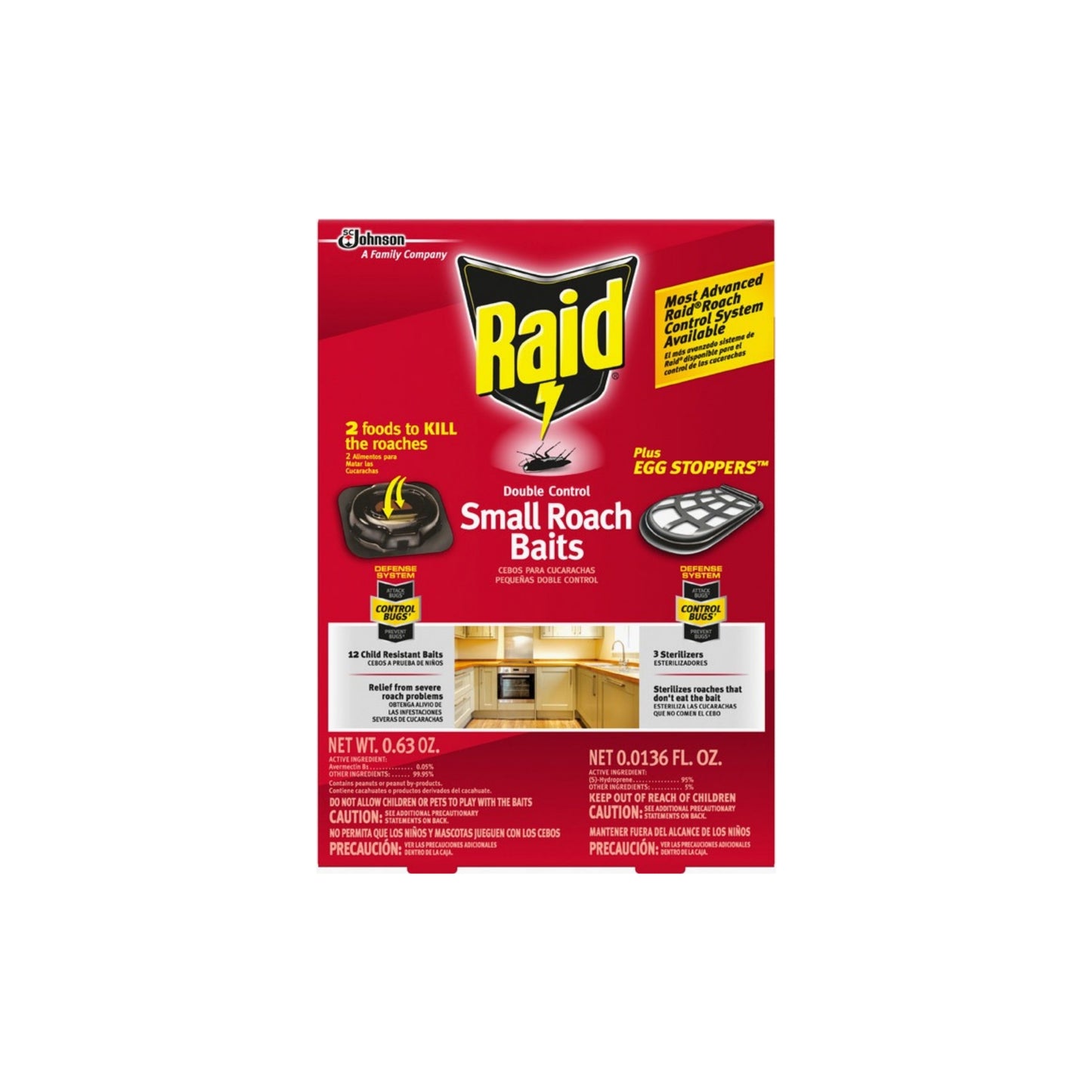 SCJohnson Raid Small Roach Baits