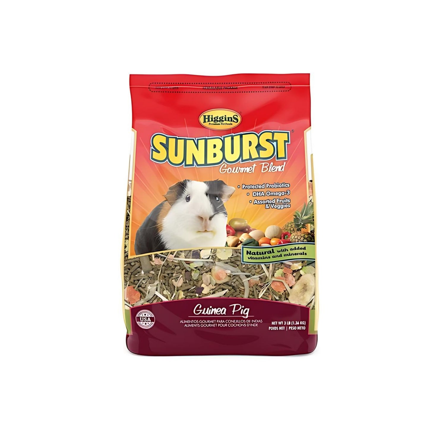 Sunburst Food And Treat For Guinea Pig