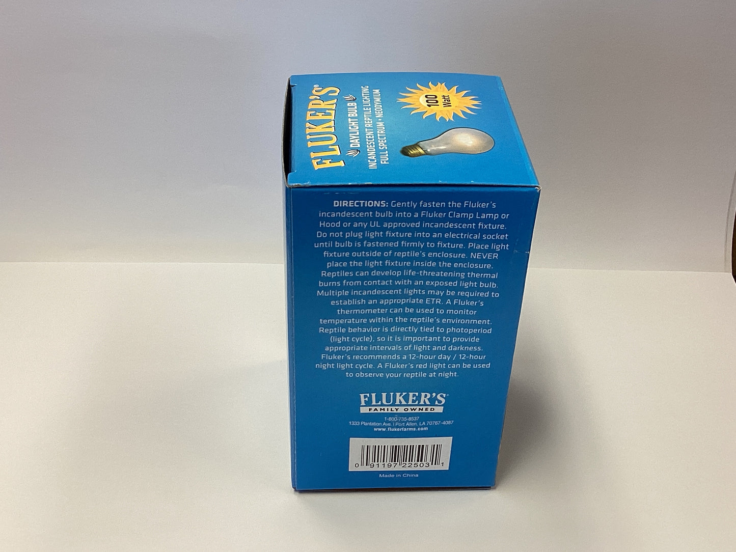 Fluker’s daylight bulb 100 Watt