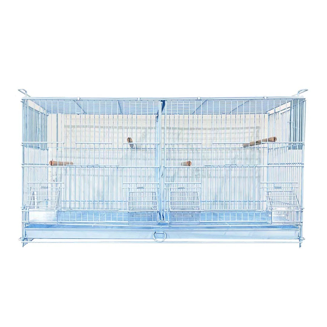 RPS - Double Breeder Retangle Bird Cage ( Medium )