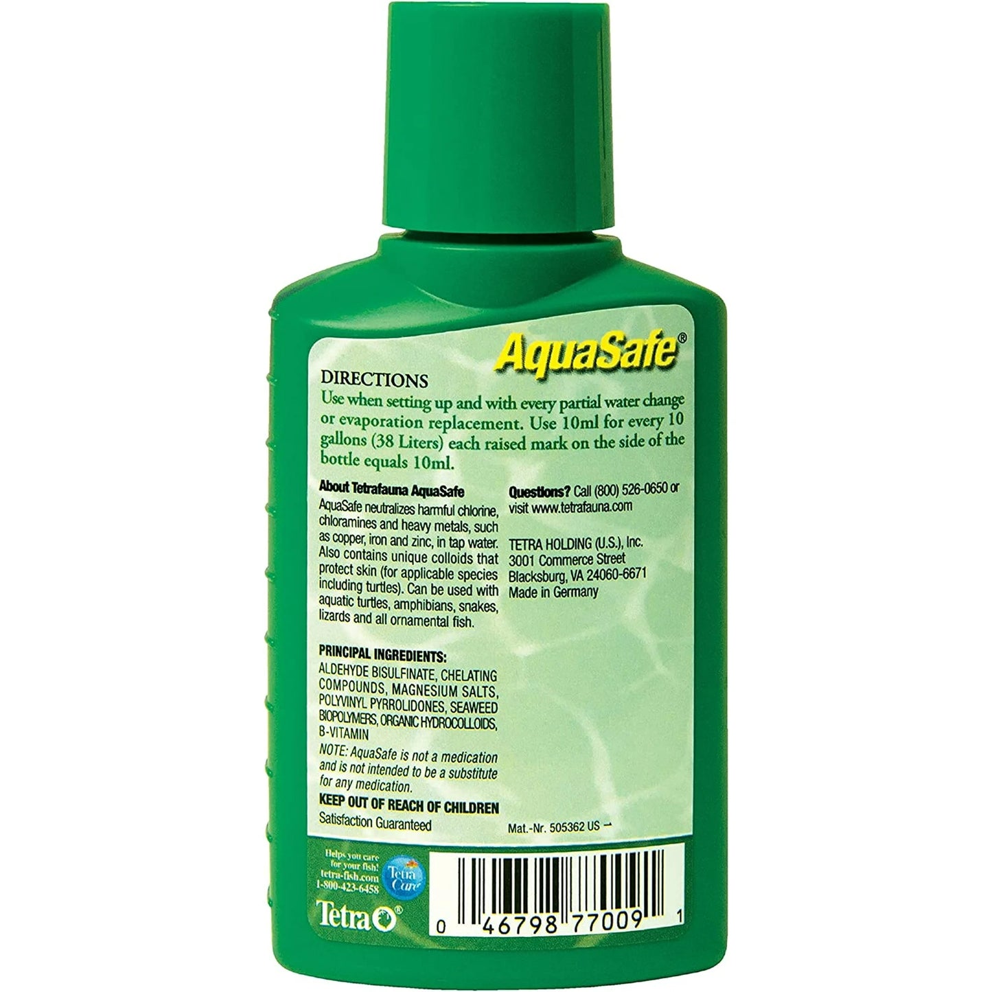 AquaSafe For Reptiles And Amphibians 3.38oz