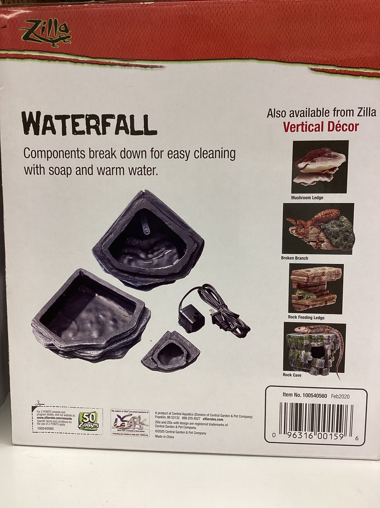 Zilla Waterfall Small