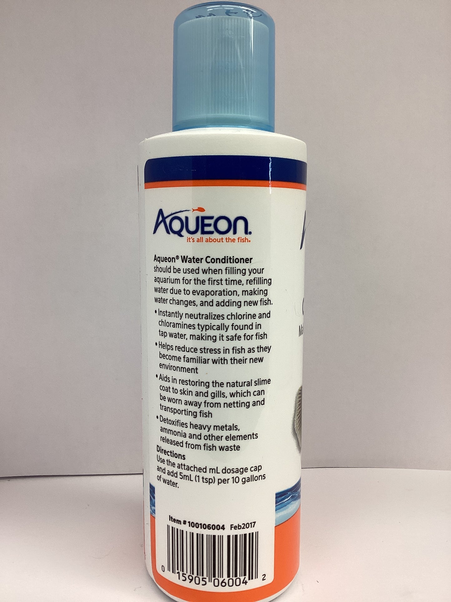 Aqueon water conditioner 8.0 fl oz