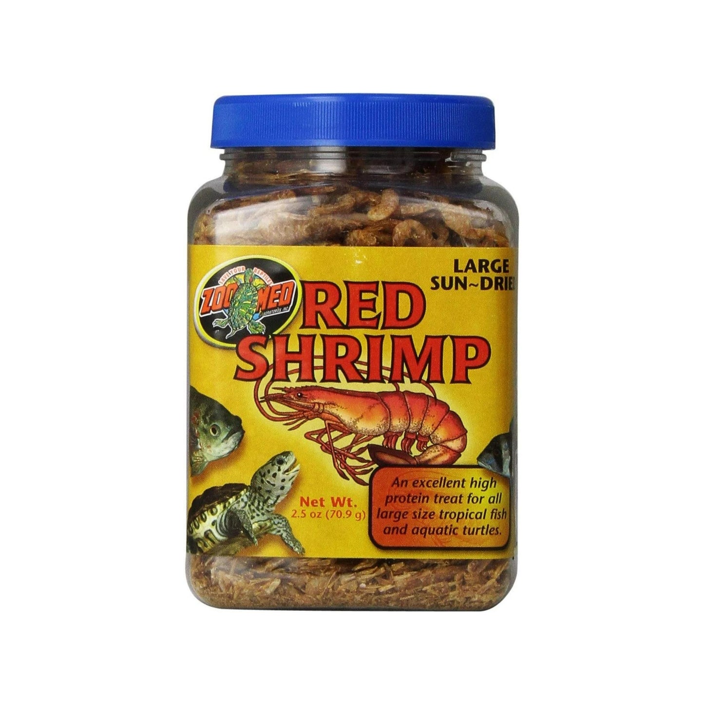 Zoo Med  Red Shrimp  (Large Sun Dried) 2.5 Oz