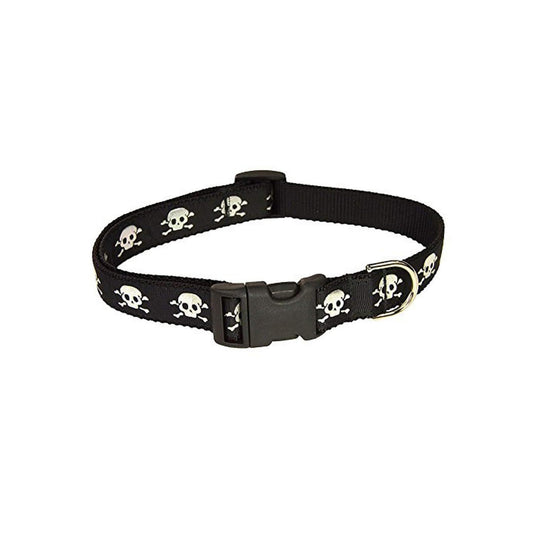 P Dog Collar Skull Medium