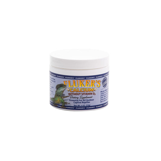 Flukers Calcium Without Vitamin D3