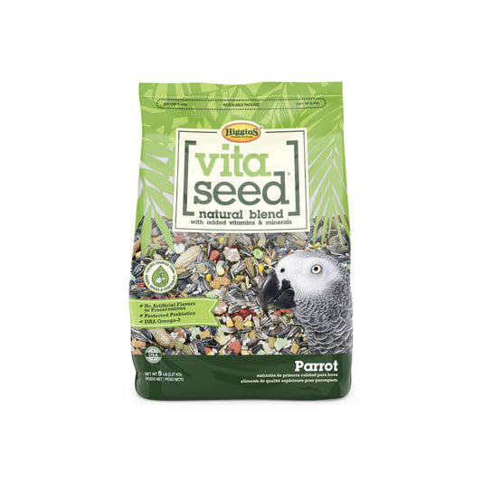 Higgins Vita Seed Natural Blend For Parrot