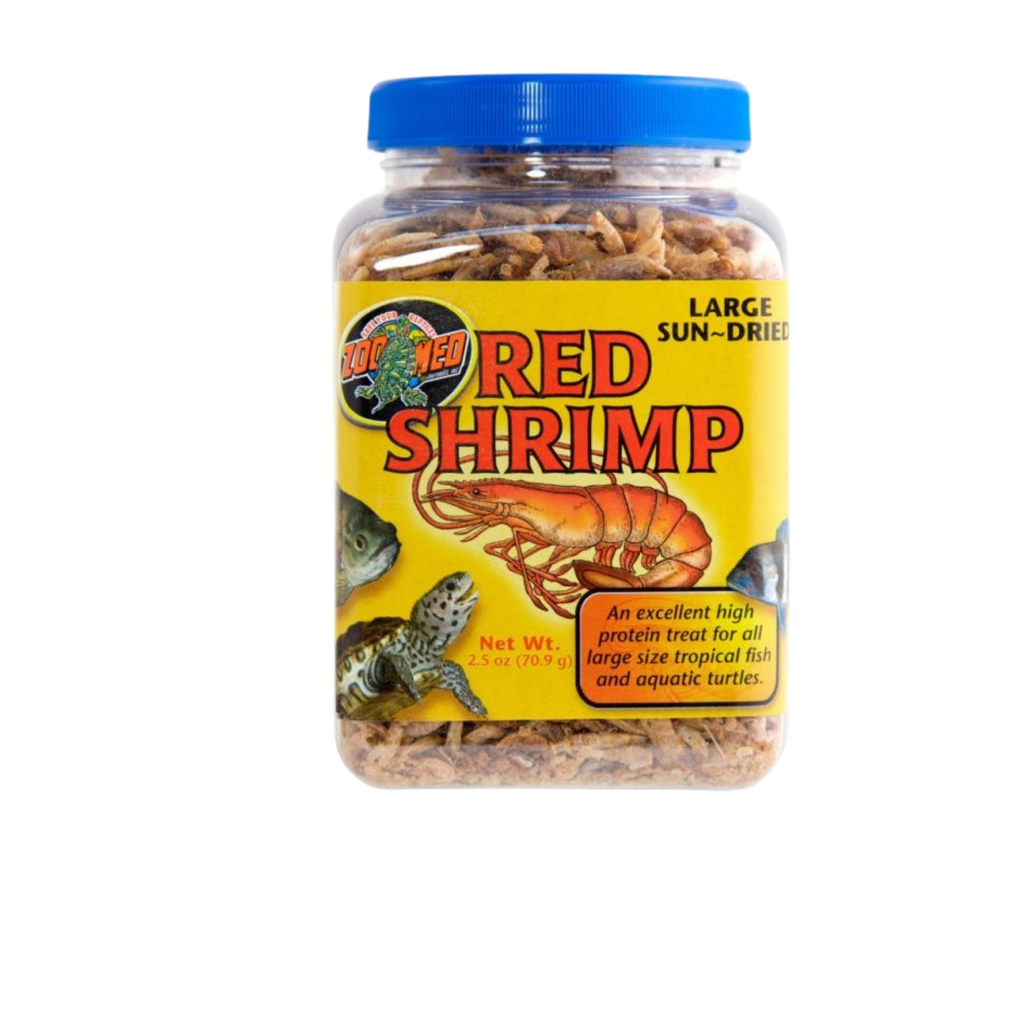 Zoo Med Red Shrimp (Large Sun Dried)