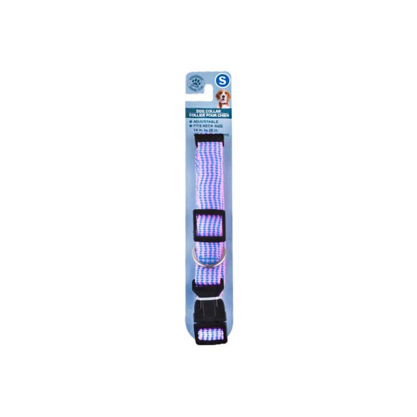 GKC Dog Collar Multi Blue Small.