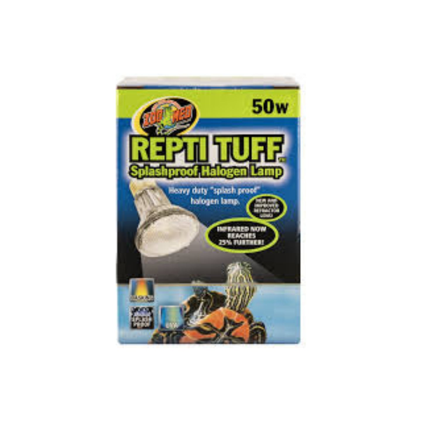 Zoo Med Repti Tuff Splash Halogen Lamp 50w