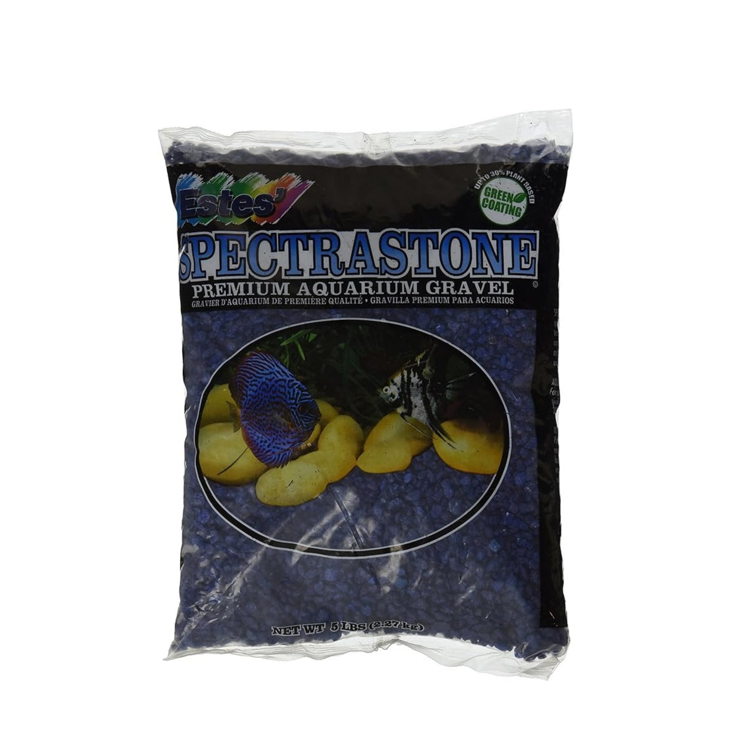 Estes' Spectrastone Premium Aquarium Gravel 5LBS Blue Special