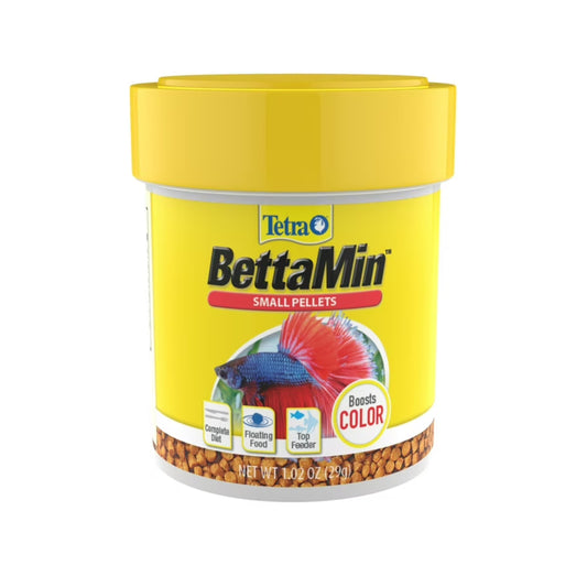 BettaMin Small Pellets 1.02oz