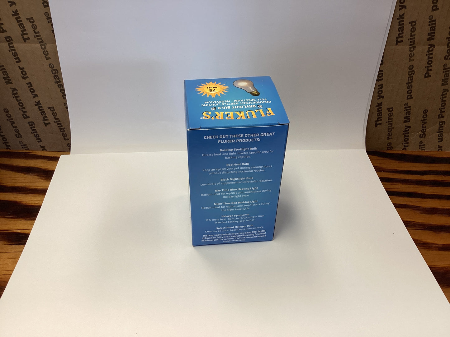 Fluker’s daylight bulb 75 watt