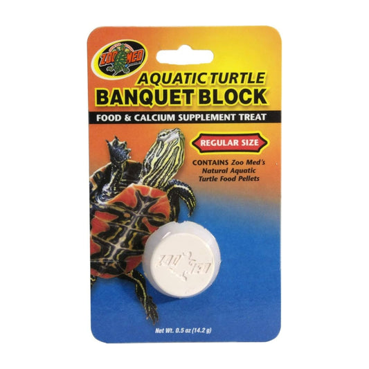 Aquatic Turtle Banquet Block Food And Calcium 0.5oz