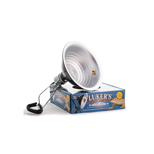 Flukers Deluxe Clamp Lamp 8.5in. 150watts Max