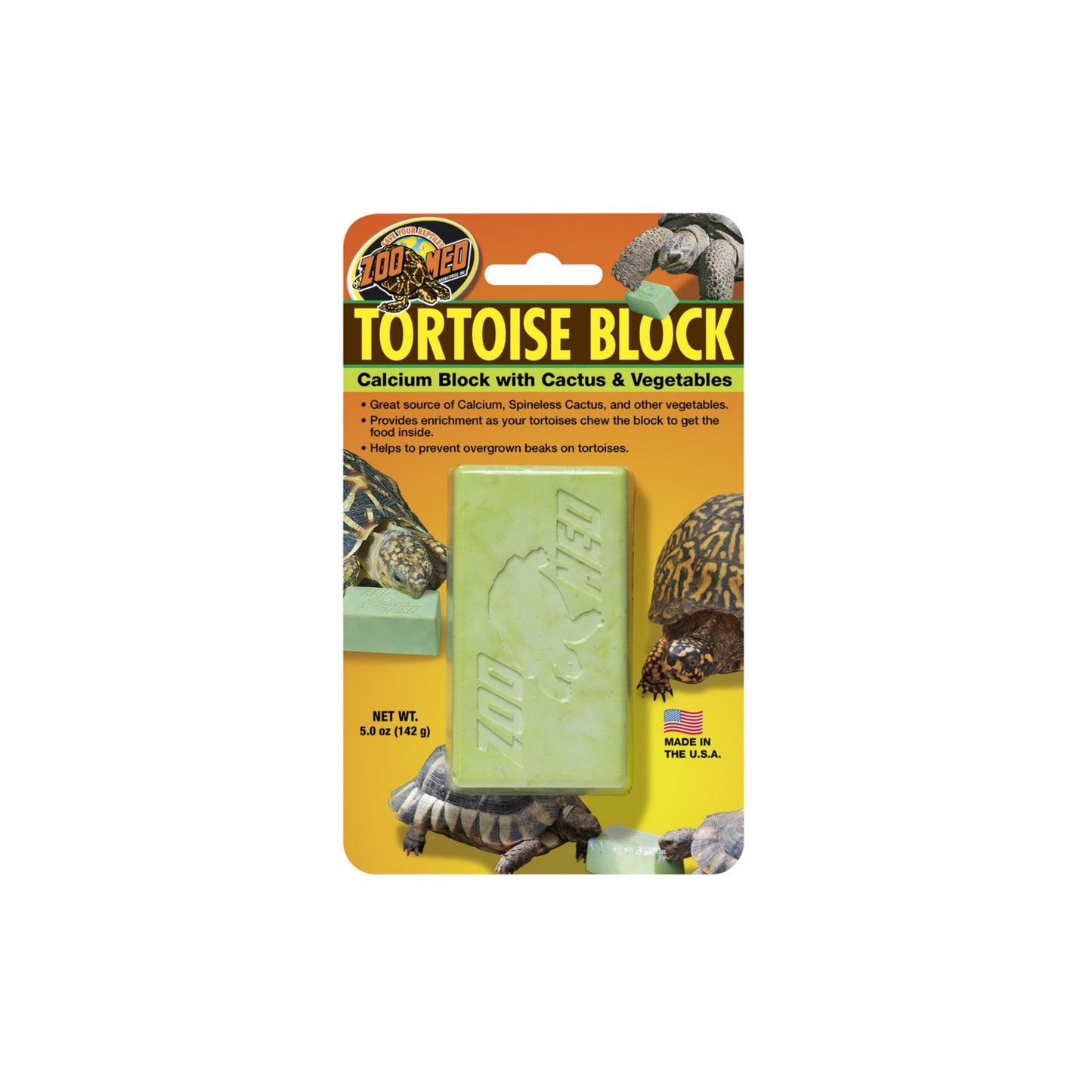 Zoo Med Tortoise Blick Calcium With Cactus & Vegetables 5.0oz