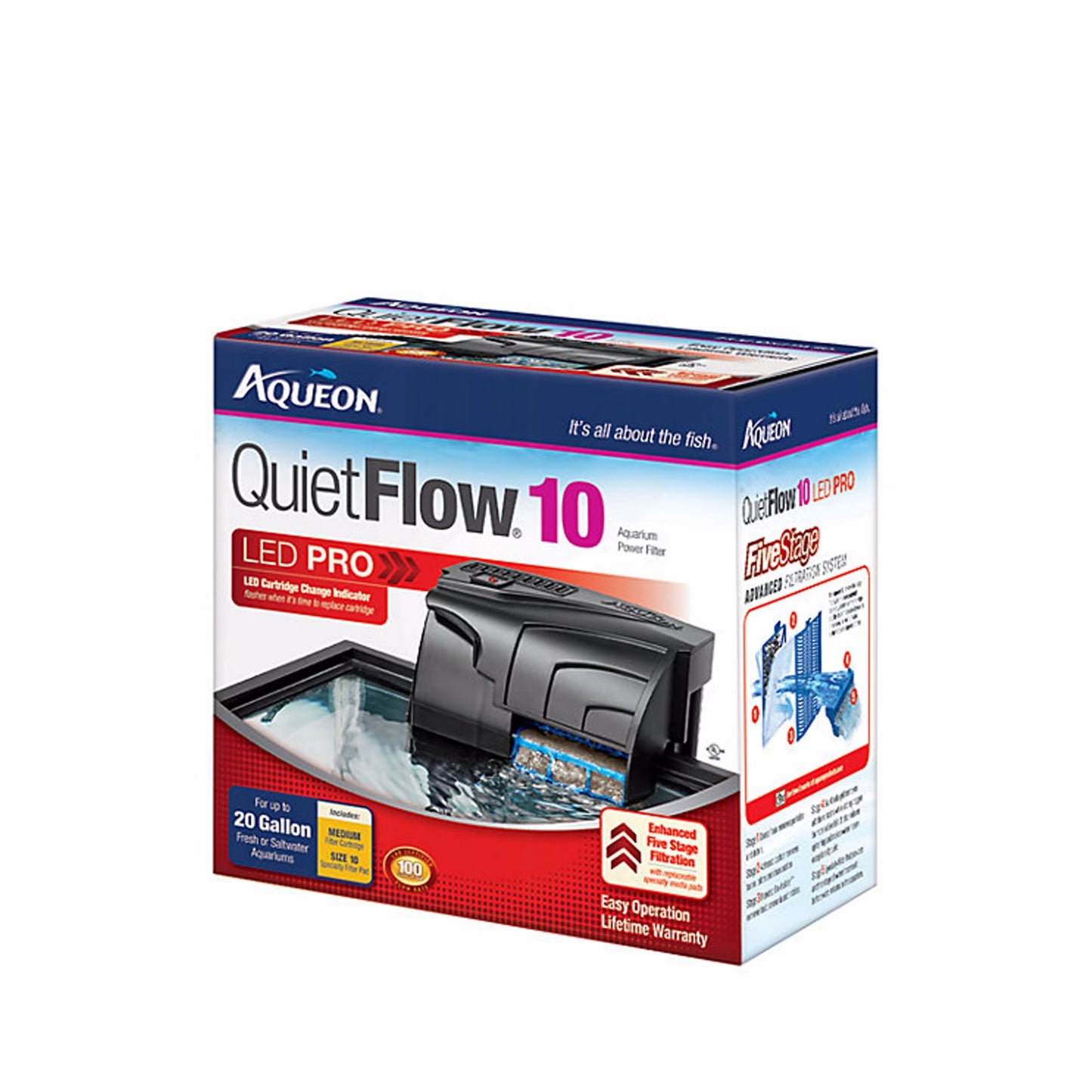 Aqueon Quiet Flow 10 Gallon