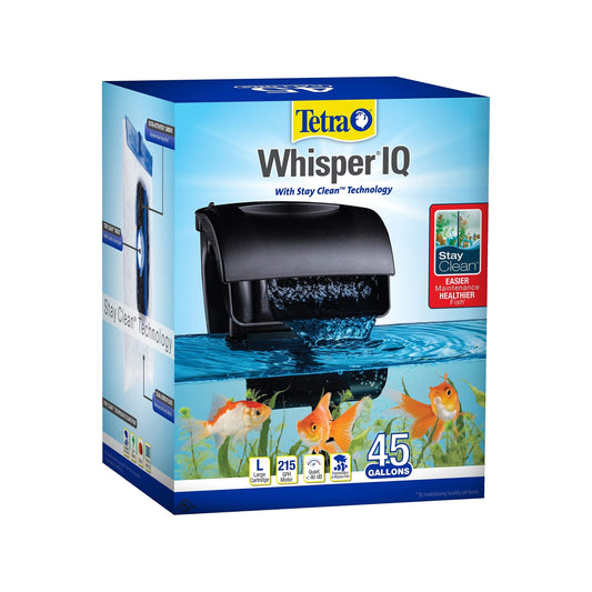 Tetra Whisper IQ With Stay Clean Technology 45 Gallon