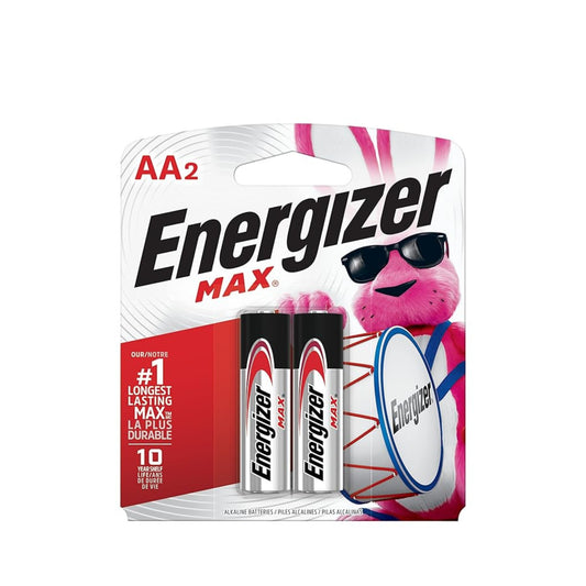 Energizer Max Double A Battery 2pk