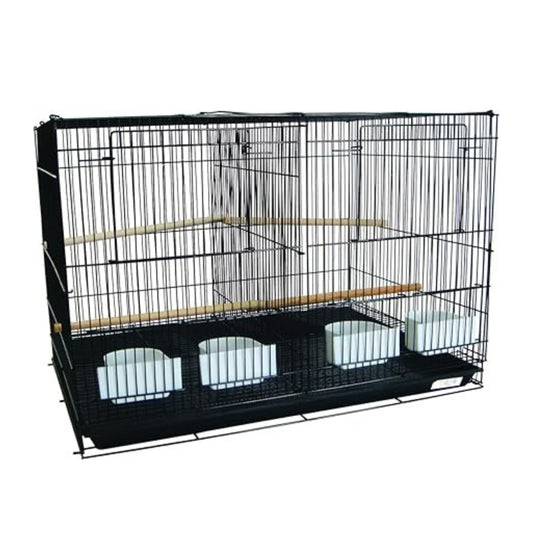 RPS - Double Breeder Retangle Bird Cage ( Medium )