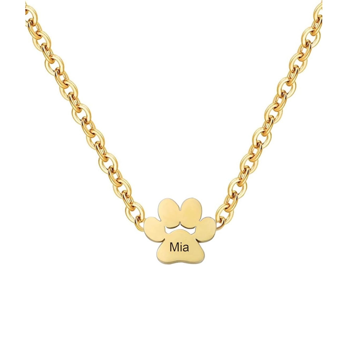 M87 Mia's Dog Tag Necklace