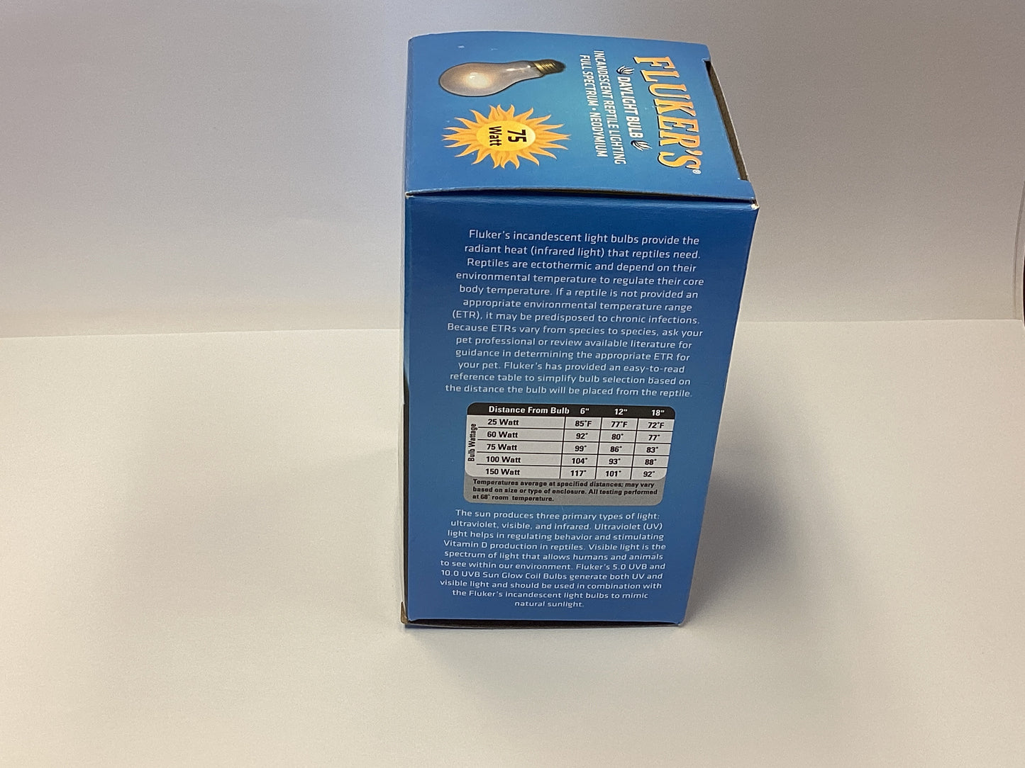 Fluker’s daylight bulb 75 watt