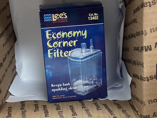 Lees economy corner filter 10 gallon