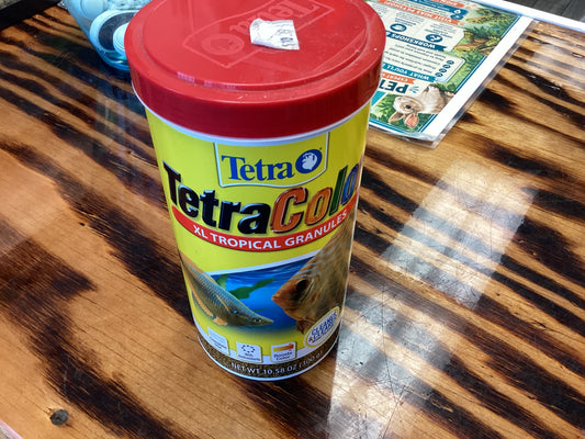 Tetra TetraColor XL Tropical Granules 10.58 oz 300g