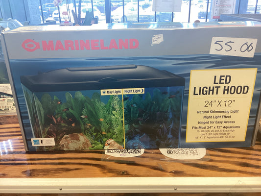 Led light hood