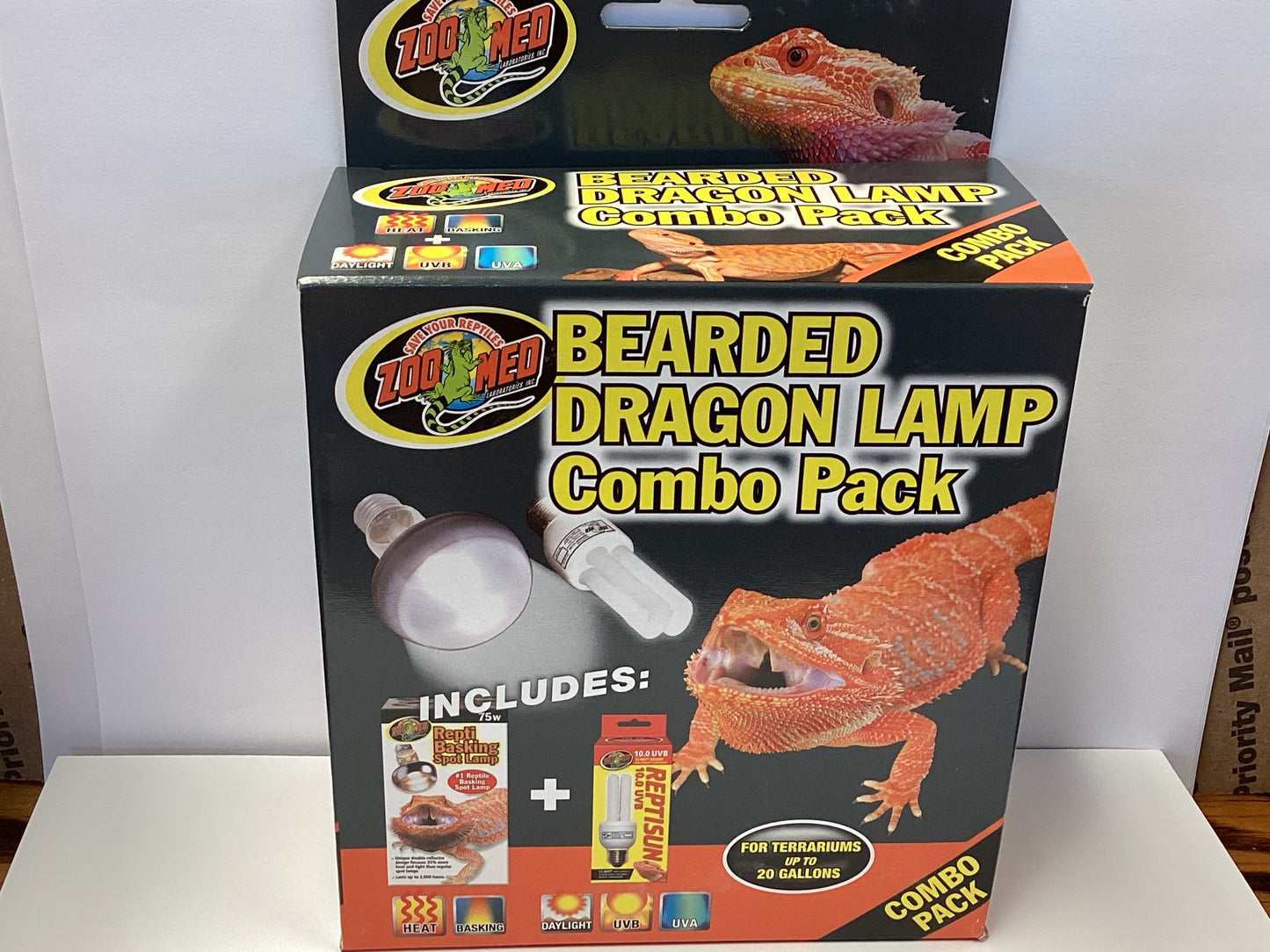 Zoo med bearded dragon lamp combo pack