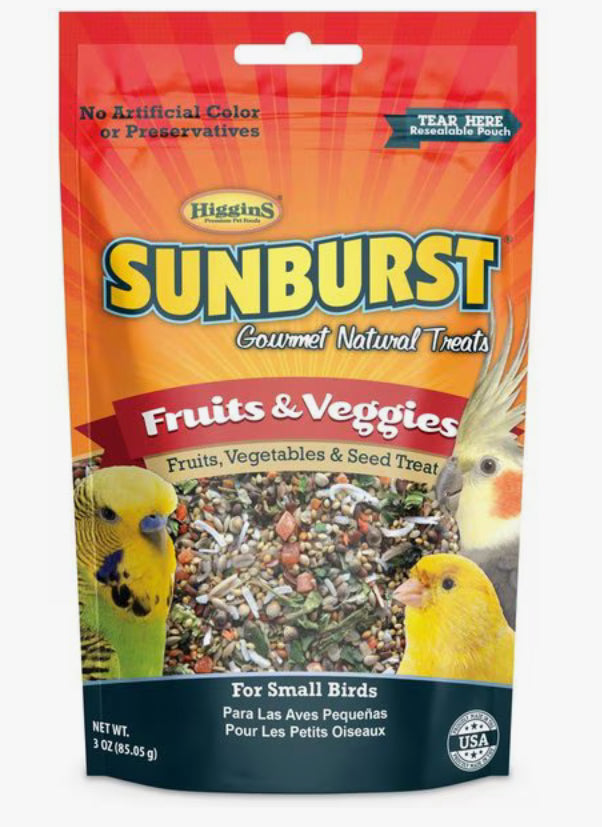 Sunburst Fruit And Veggies- Small Birds