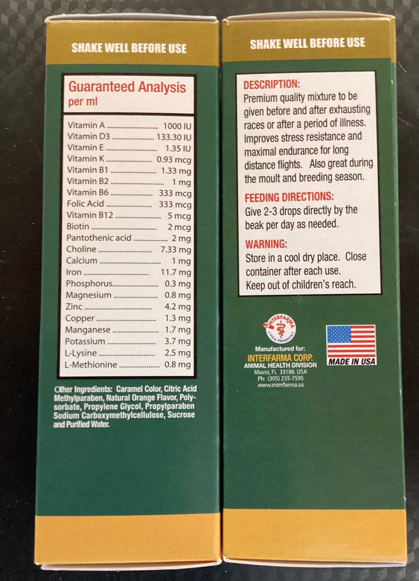 Pigeon Vit Extra Strength Liquid Supplement - 60mL