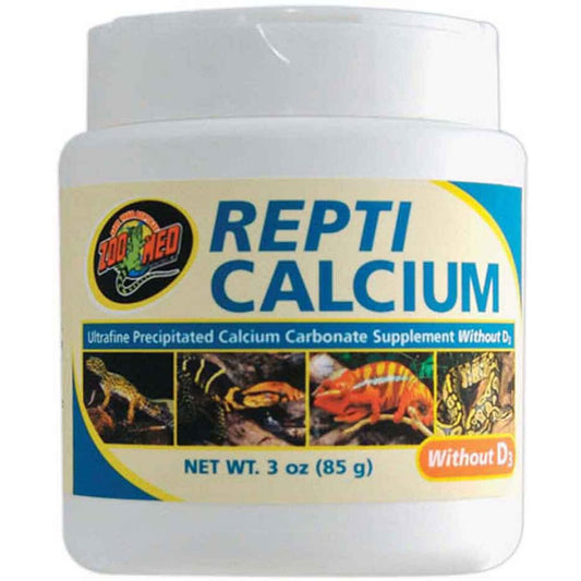 Zoome REPTI CALCIUM Ultrafine Precipitated Calcium Carbonate Supplement w/o D3 - 3oz