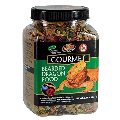 ZOO MED Gourmet Bearded Dragon Food 8.25oz
