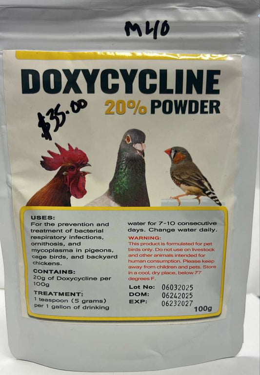 M40 Doxycycline 20% Powder