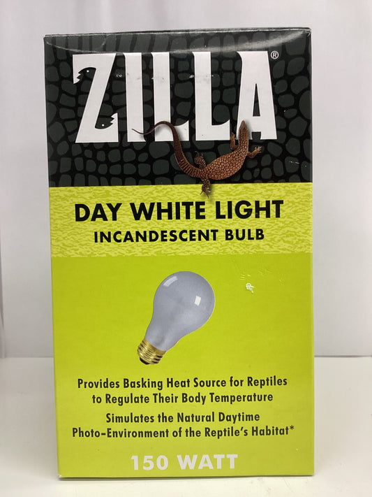 Zilla Day White Light Incandescent Bulb 150W
