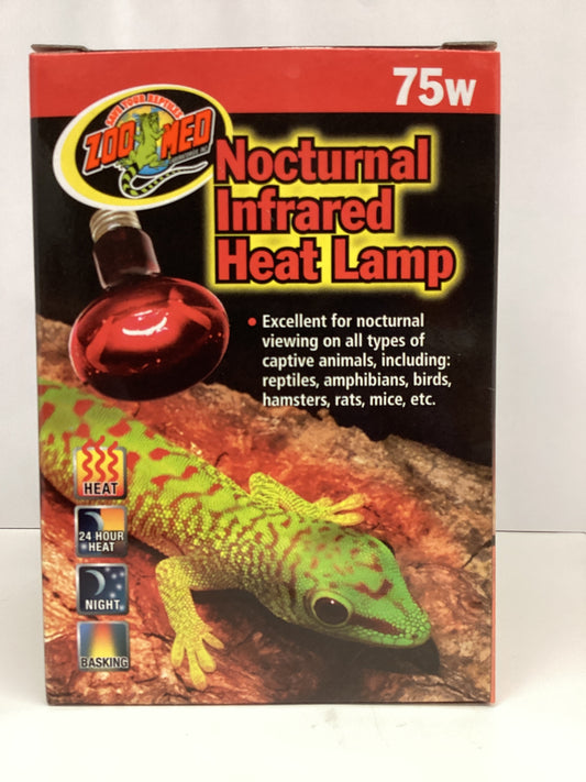Zoo Med Lámpara de Calor Infrarroja Nocturna 75W
