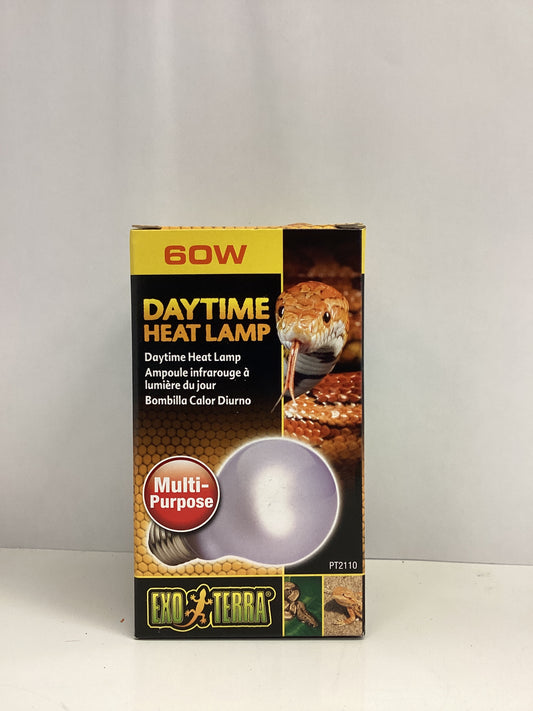 Exo Terra 60W Daytime Heat Lamp - Multi-Purpose Reptile Heating