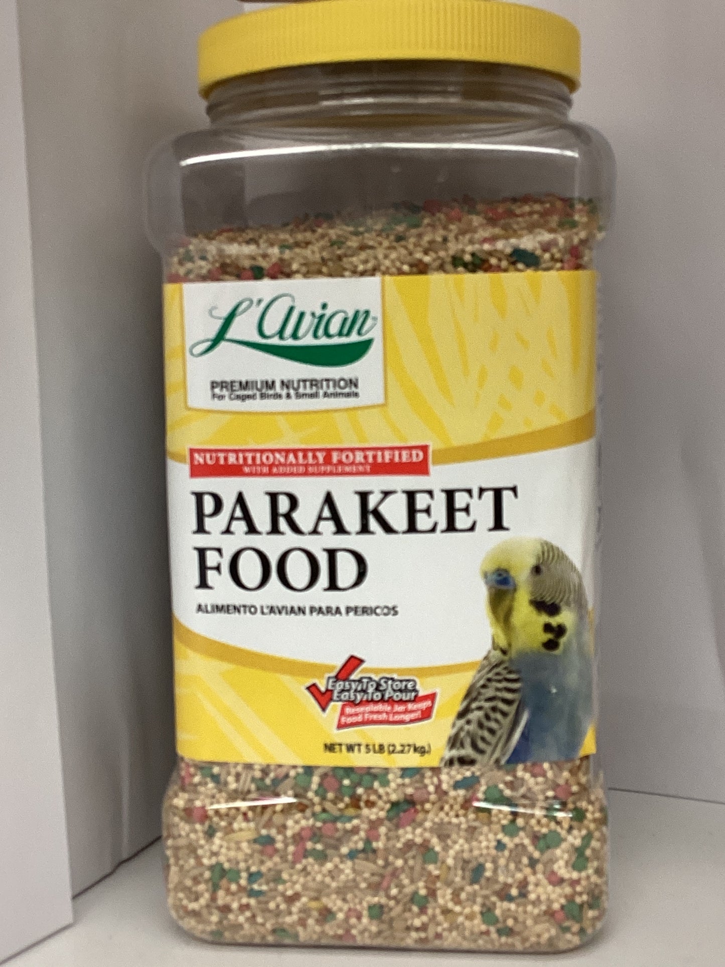 L'Avian Premium Parakeet Food - 5 lb