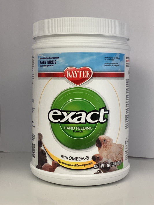 Kaytee Exact Hand Feeding Formula for Baby Birds - 18 oz (510g)